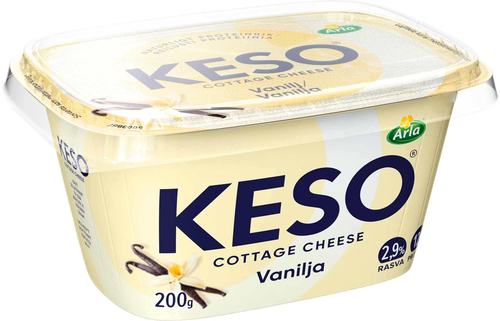 Arla Keso raejuusto vanilja 200g
