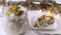 Asiatisk strömming med citrongräs och koriander