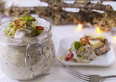 Asiatisk strömming med citrongräs och koriander