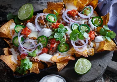 Baked nachos