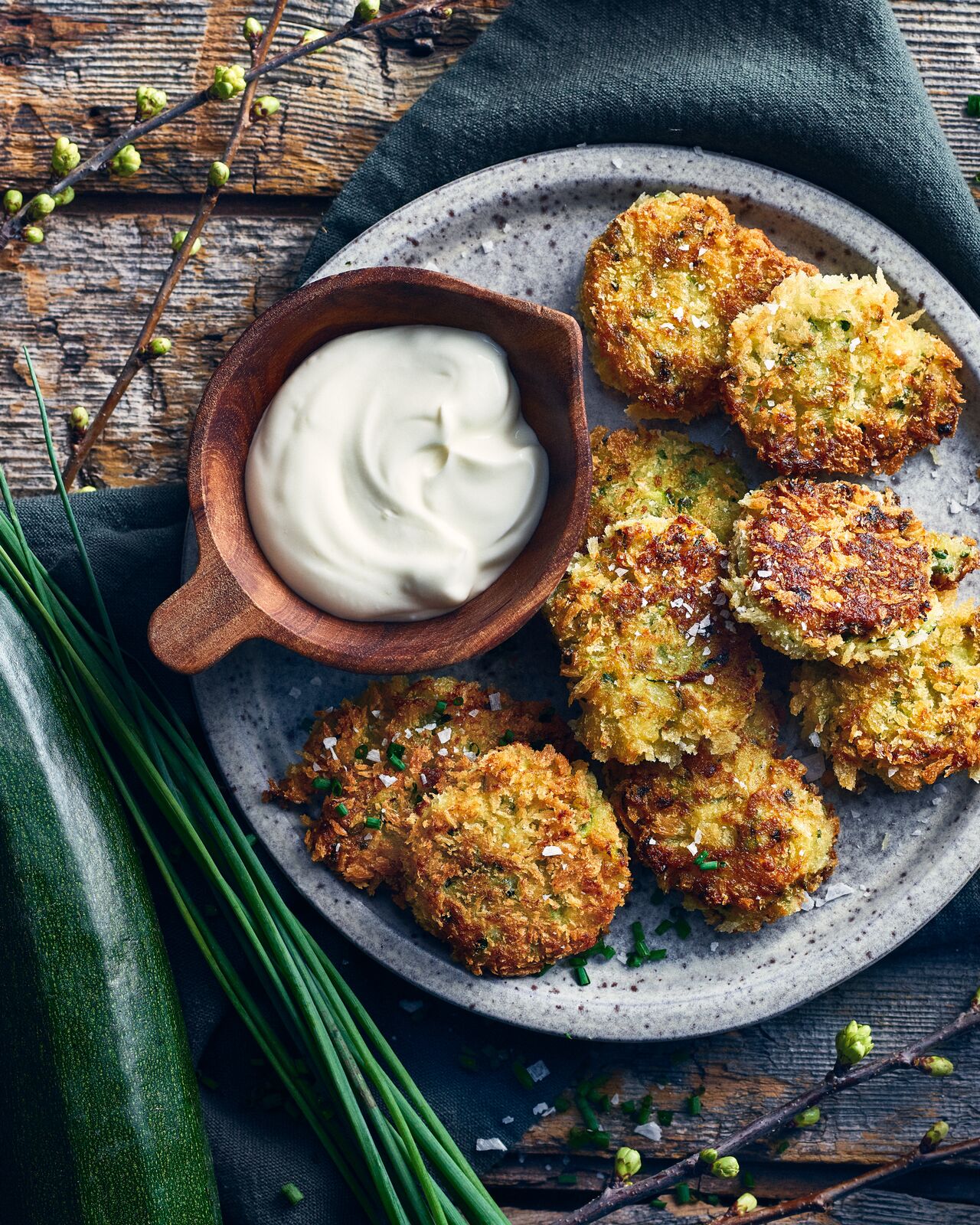 Zucchini fritters
