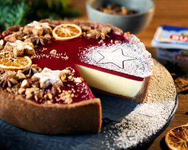 Weihnachtlicher Cheesecake