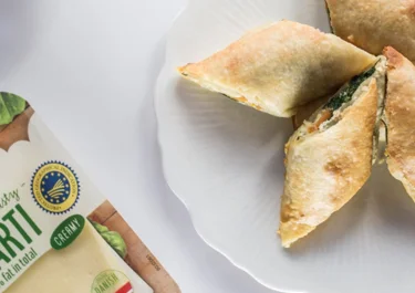 Rollitos de masa filo con Arla Queso en lonchas Havarti