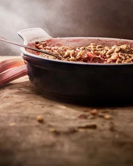 RABARBERCRUMBLE