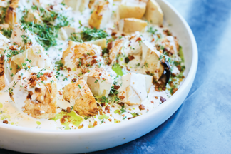 Hähnchenbrust aus dem Ofen in Arla Buko® „Pikante Kräuter“- Sauce