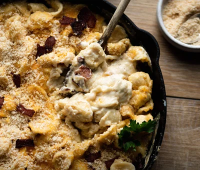 Bacon Gouda Mac and Cheese