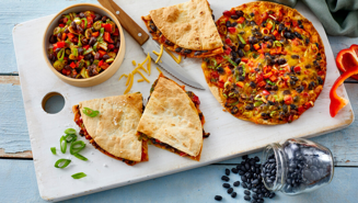 Quesadillat airfryerissä