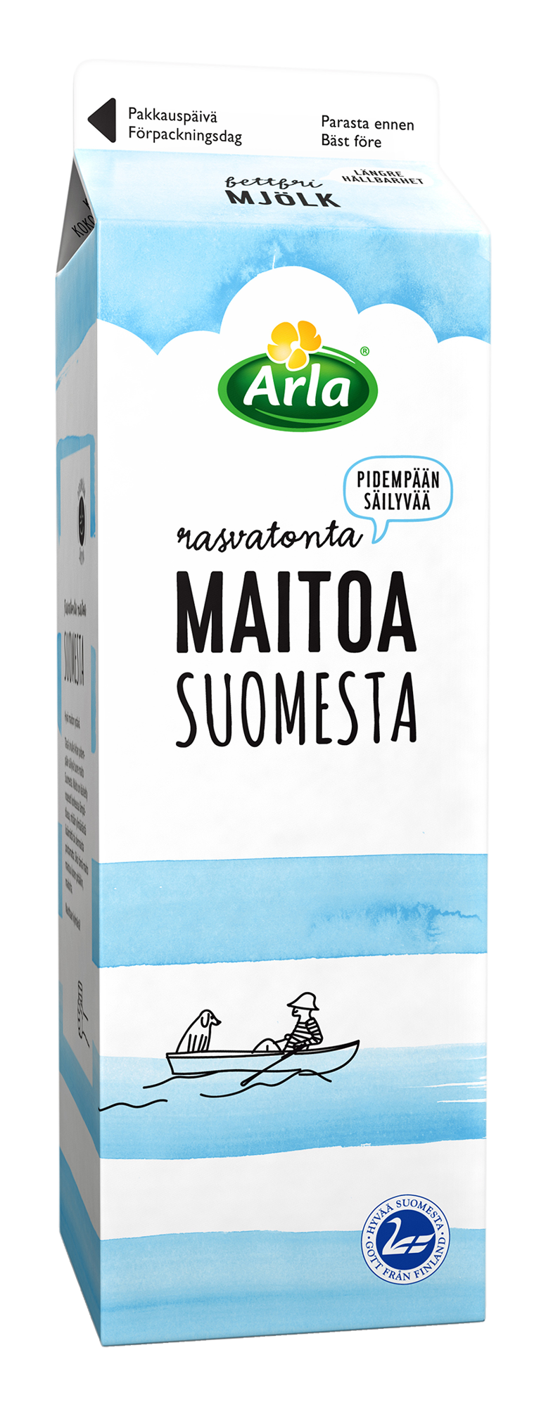 Arla rasvaton maito suomi 1L (ESL)