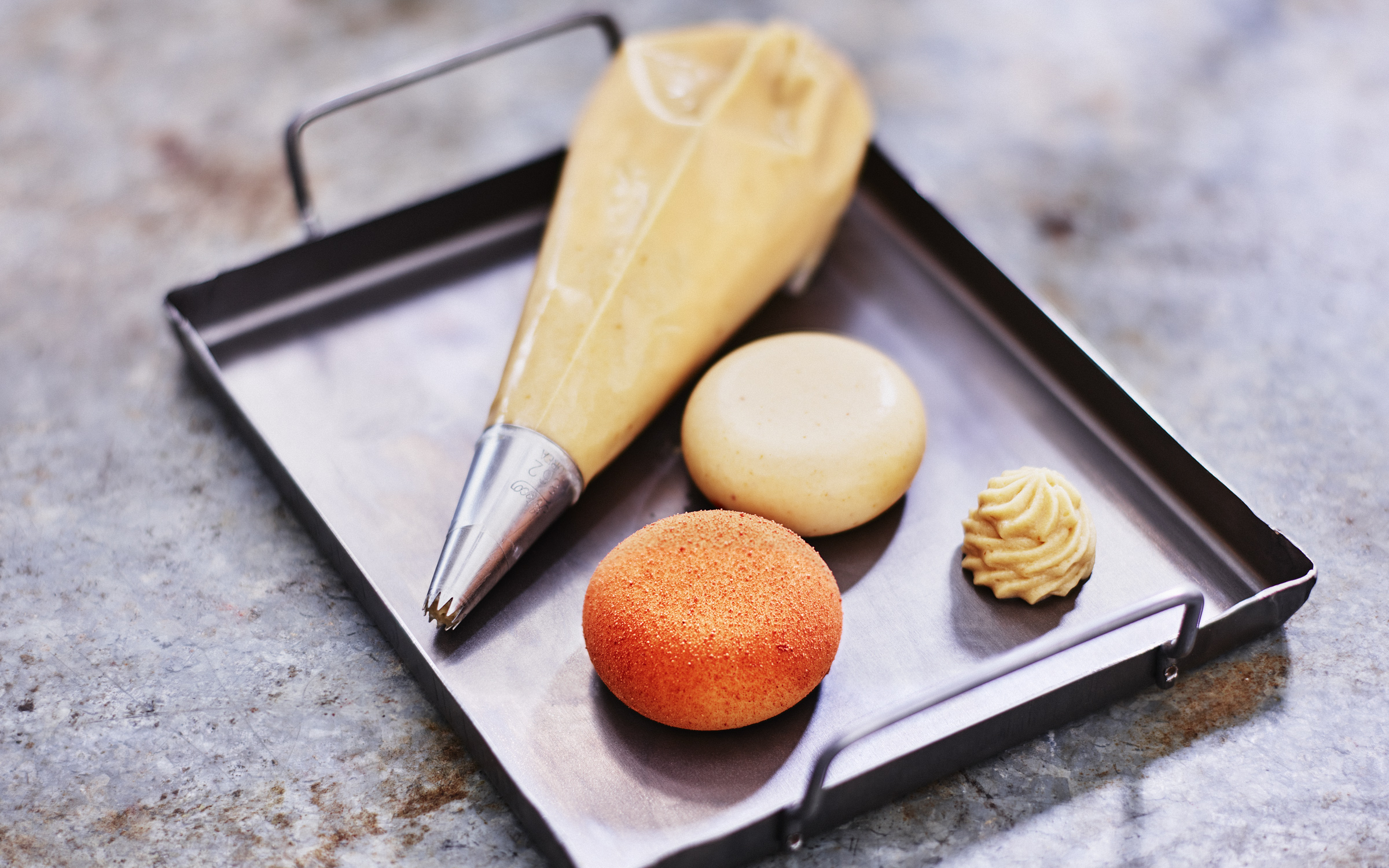 Pannacotta med rostad grädde