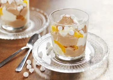 Marängsviss med choklad och apelsin