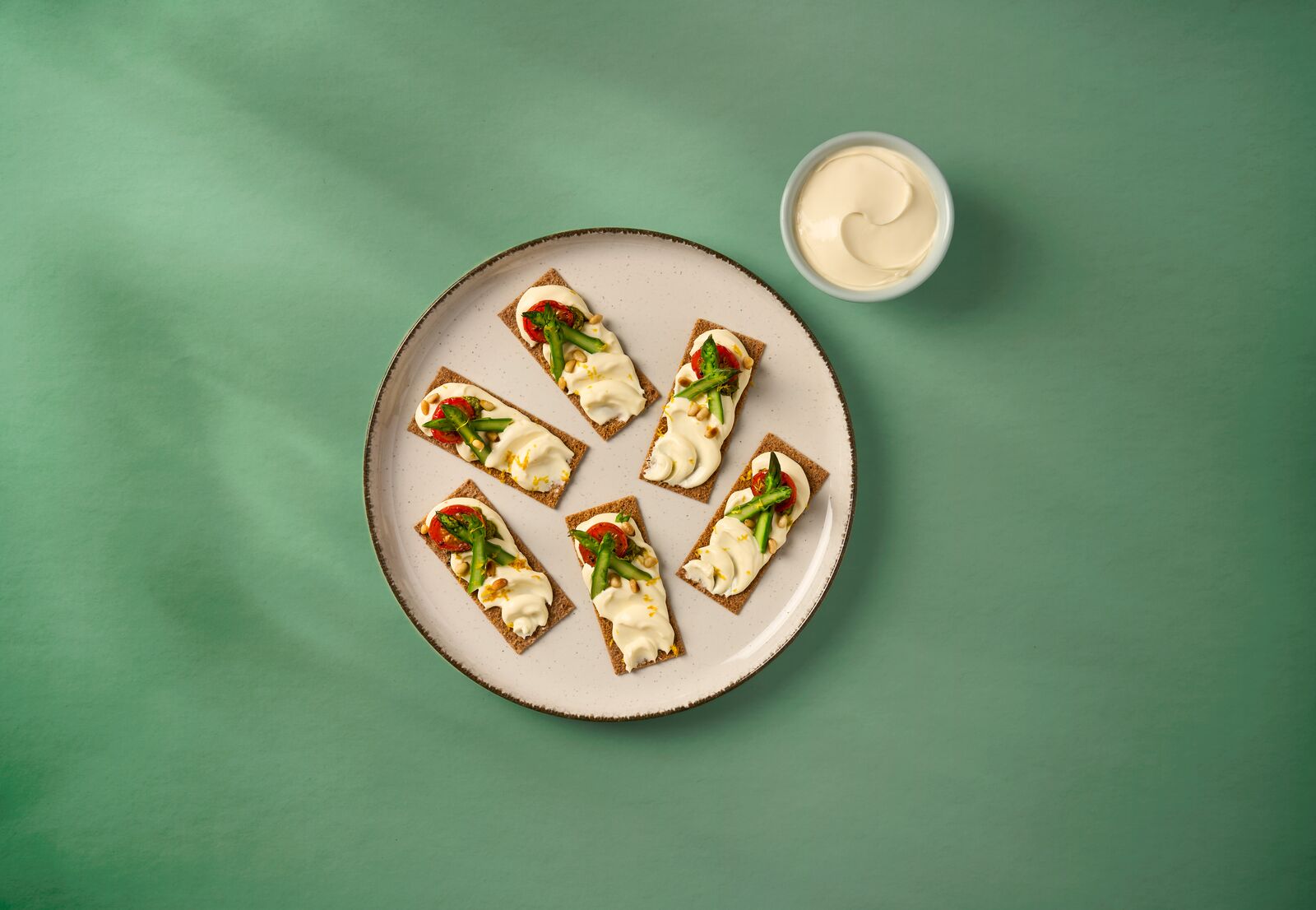 Kanapéer med havarti