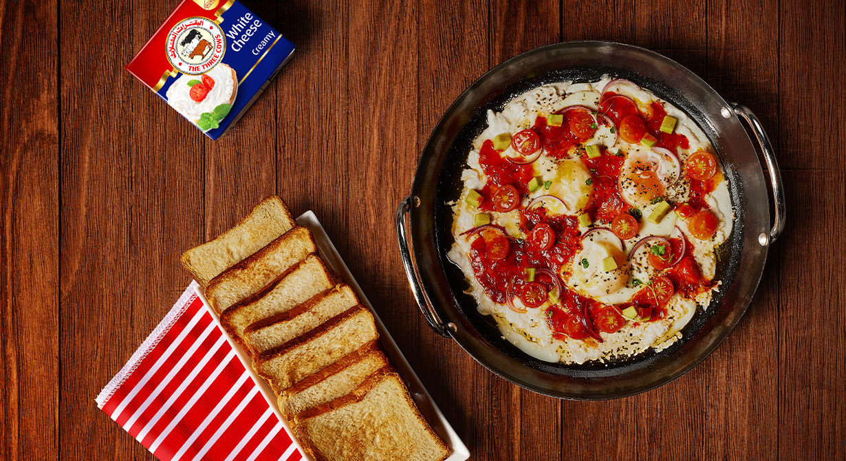 Eggs with Creamy Feta