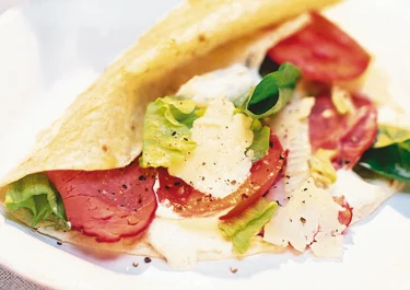 Wraps med pastrami
