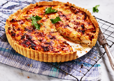 Chicken quiche