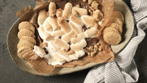 Air fryer s'mores