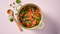 One pot med linsepasta