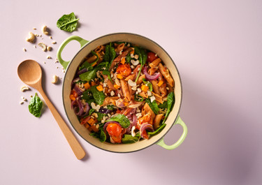 One pot med linsepasta