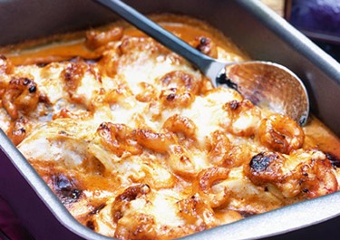 Fisk- och räkcurry