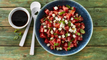 Vattenmelonsallad