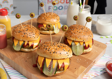 Sea monster burgers