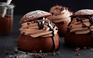 Swedish chocolate bun- Semla