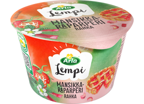 Arla lempi rahka mansikka-raparperi 200g laktoositon
