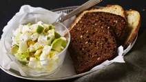Frukostsallad med ägg