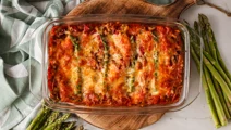 Asperge lasagne