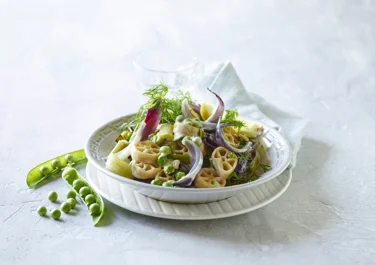 Pastafad med grøntsager