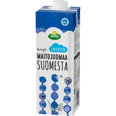 Arla Laktoositon Kevytmaitojuoma Suomi 1L (UHT)