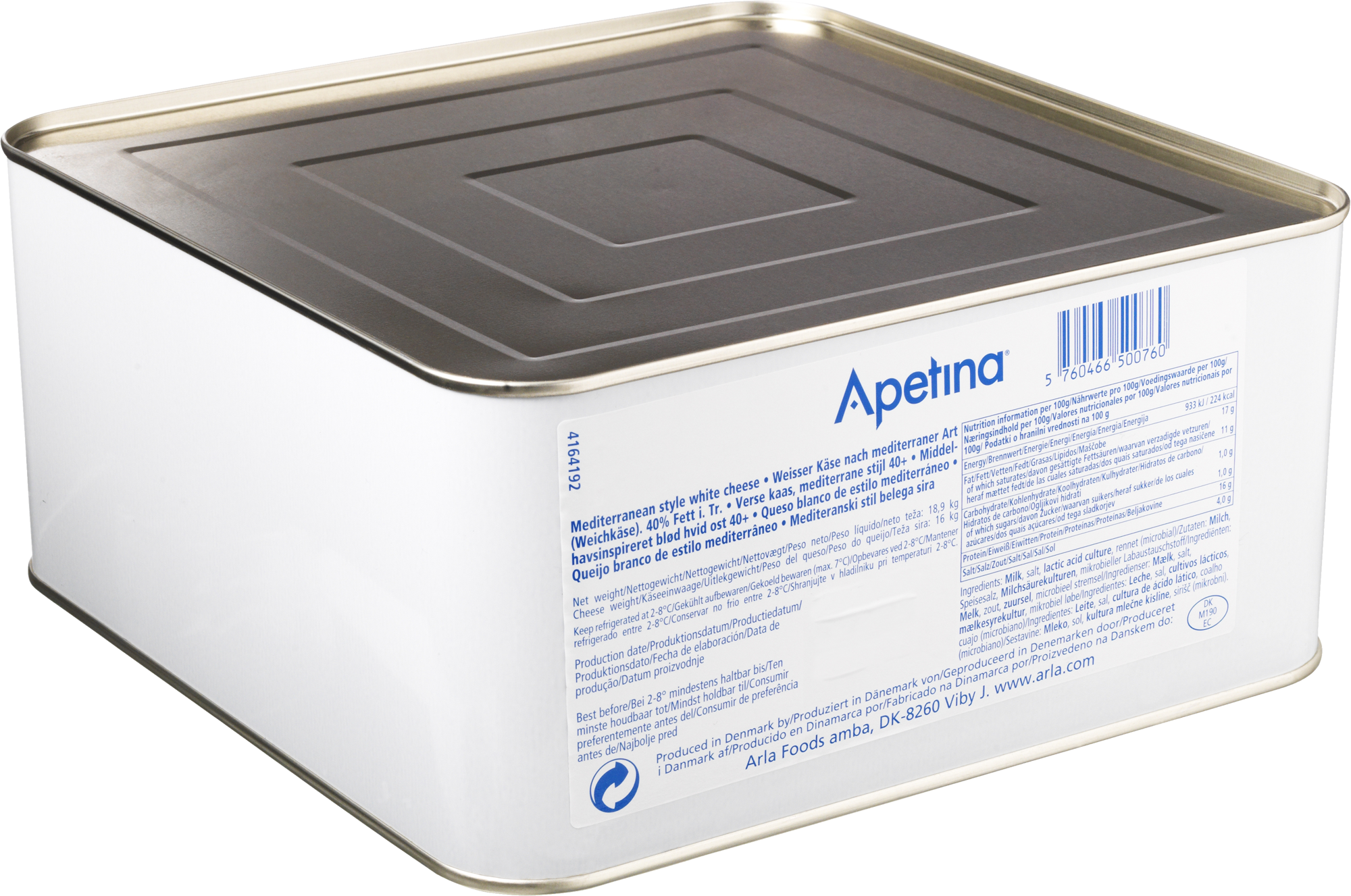 Apetina Weichkäse, 5,1kg