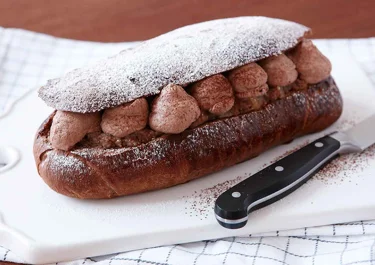 Semmellängd med choklad