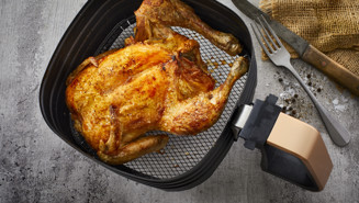 Hel kylling i airfryer