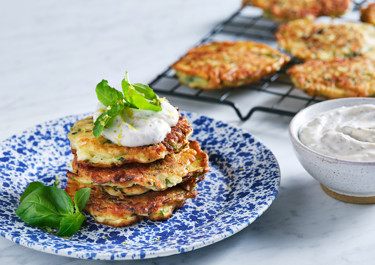 Zucchiniplättar