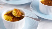 Crème brulée med lime och passion