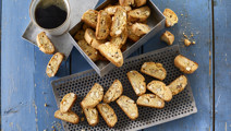 Biscotti - sprøde kager med mandler