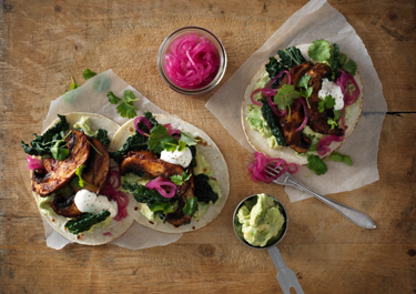 Taco’s met chiligebakken champignons