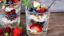 Berry trifle