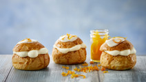 Fastelavnsboller med appelsin