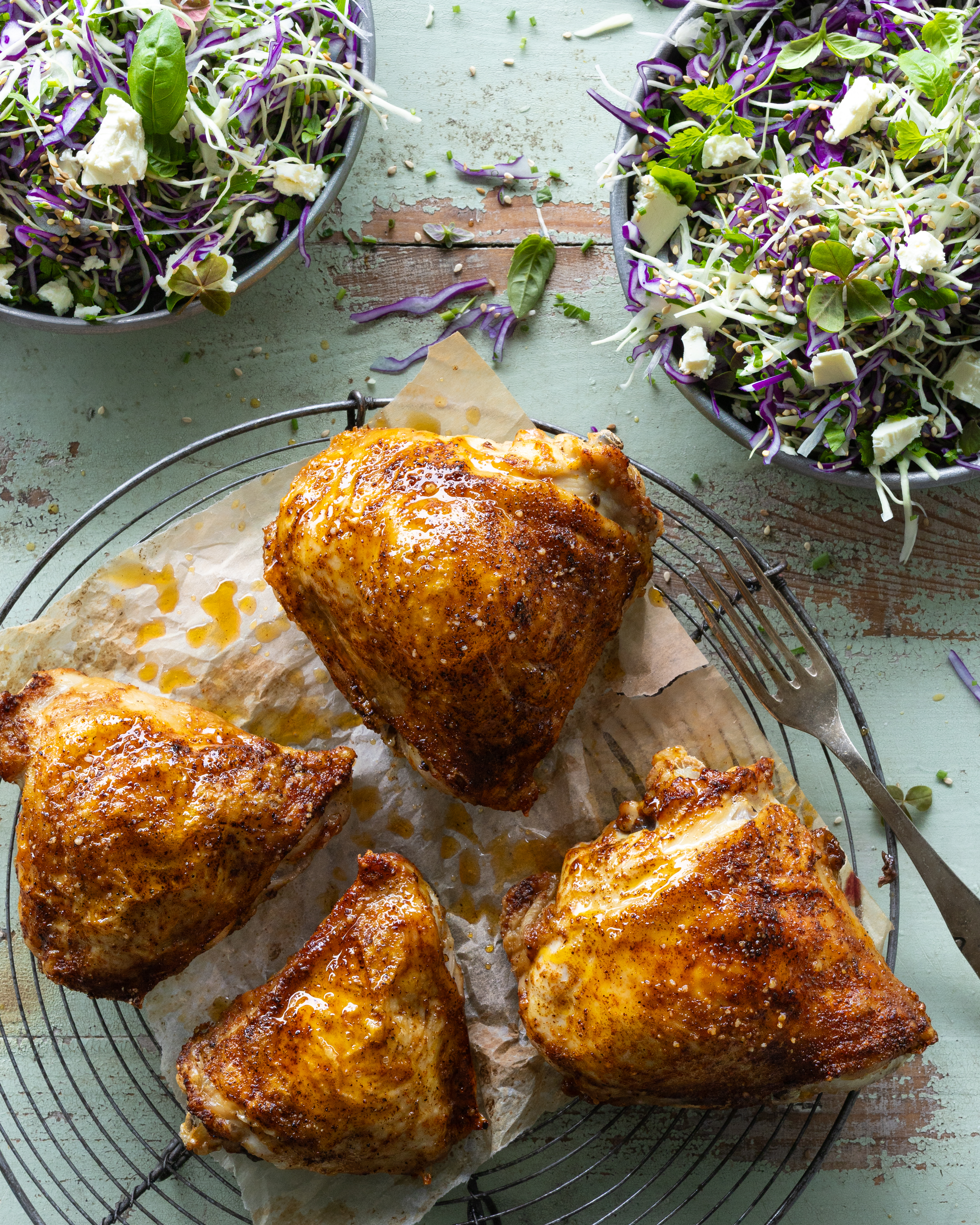 Kyllingeoverlår i airfryer