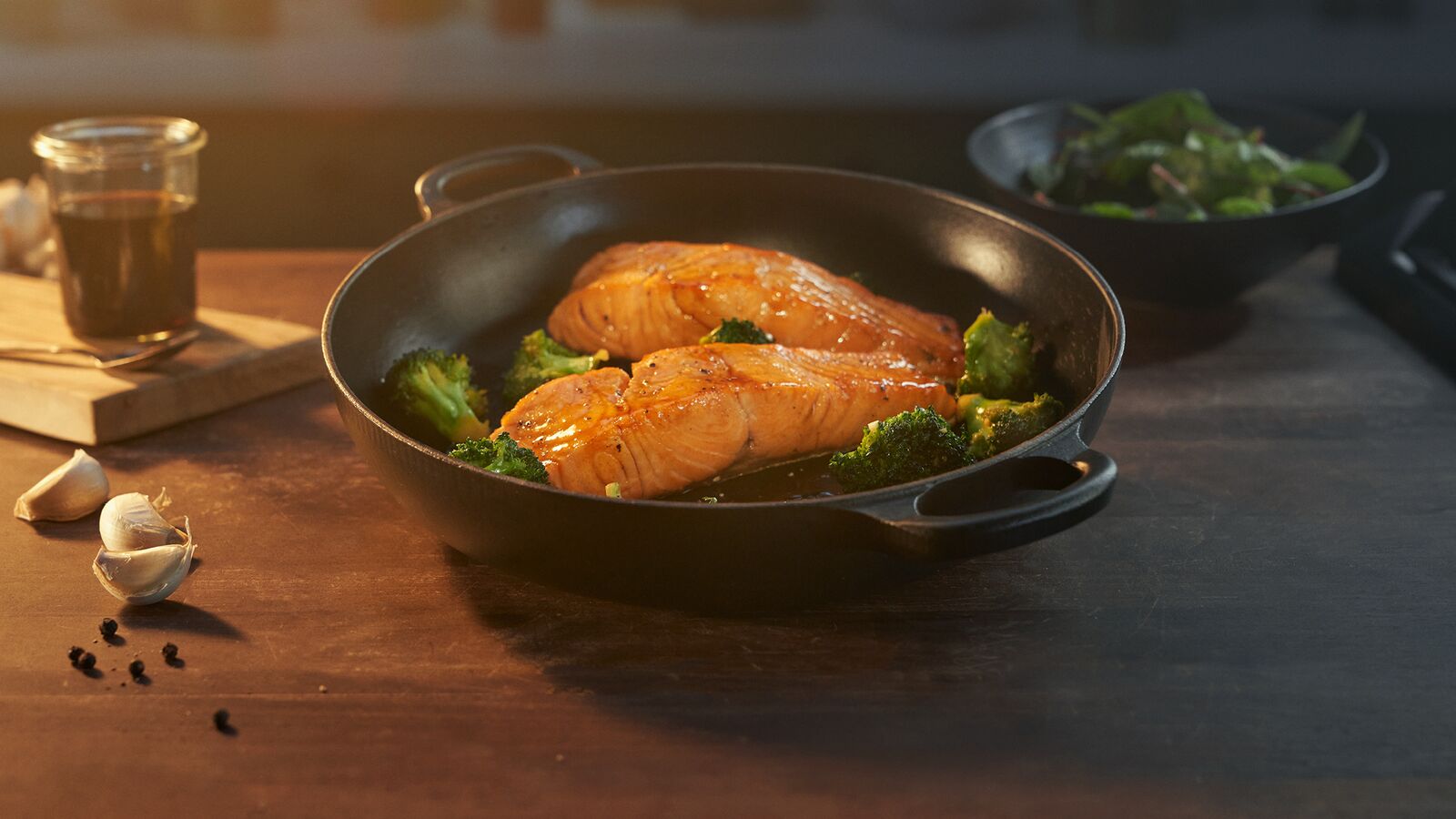Soy-Fried Salmon | Lurpak®