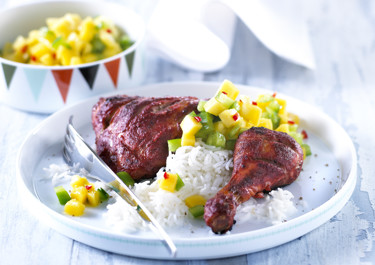 Tandoori kylling med mangosalat