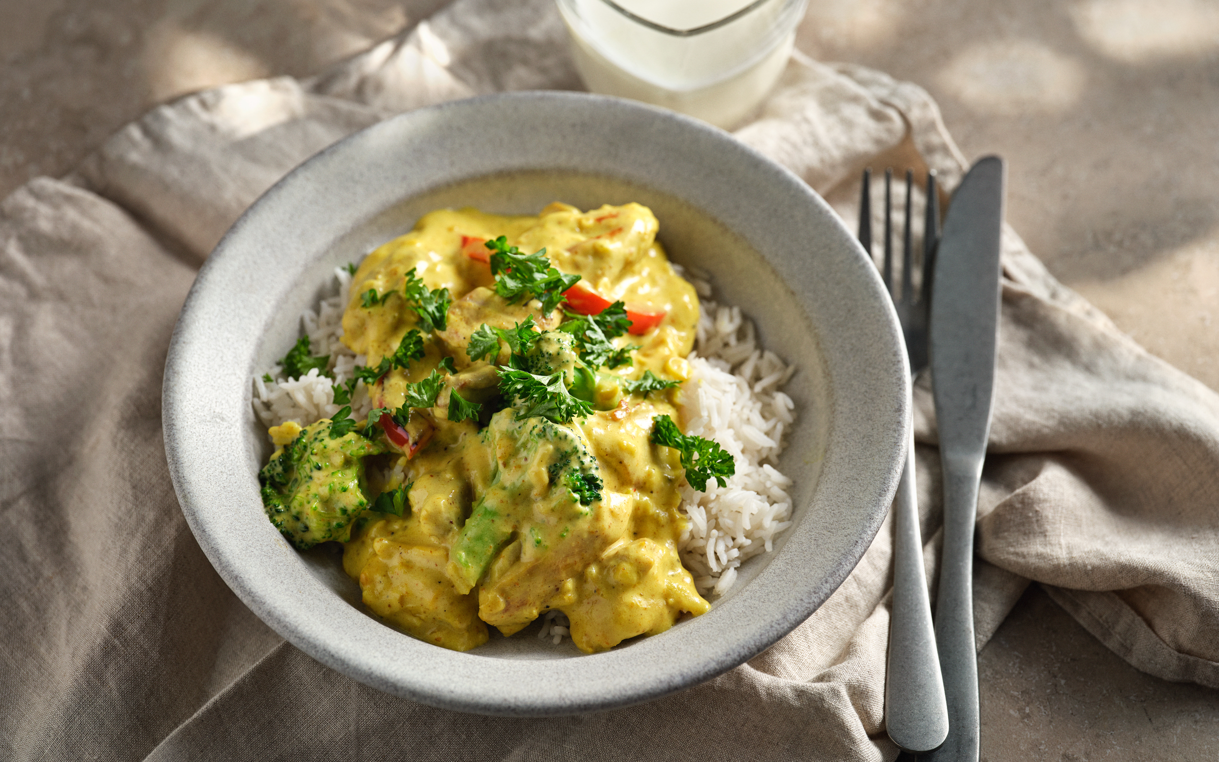 Skolans kycklingcurry