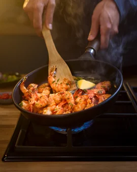 Garlic & Chilli Prawns