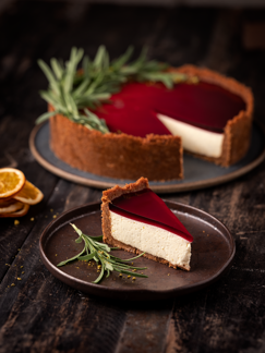 Julecheesecake