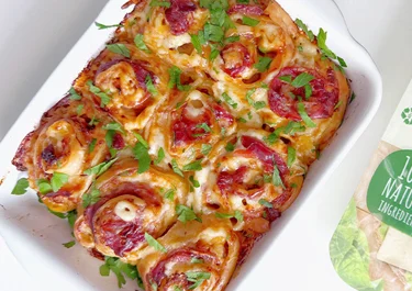 Rolls de prosciutto con Arla Havarti