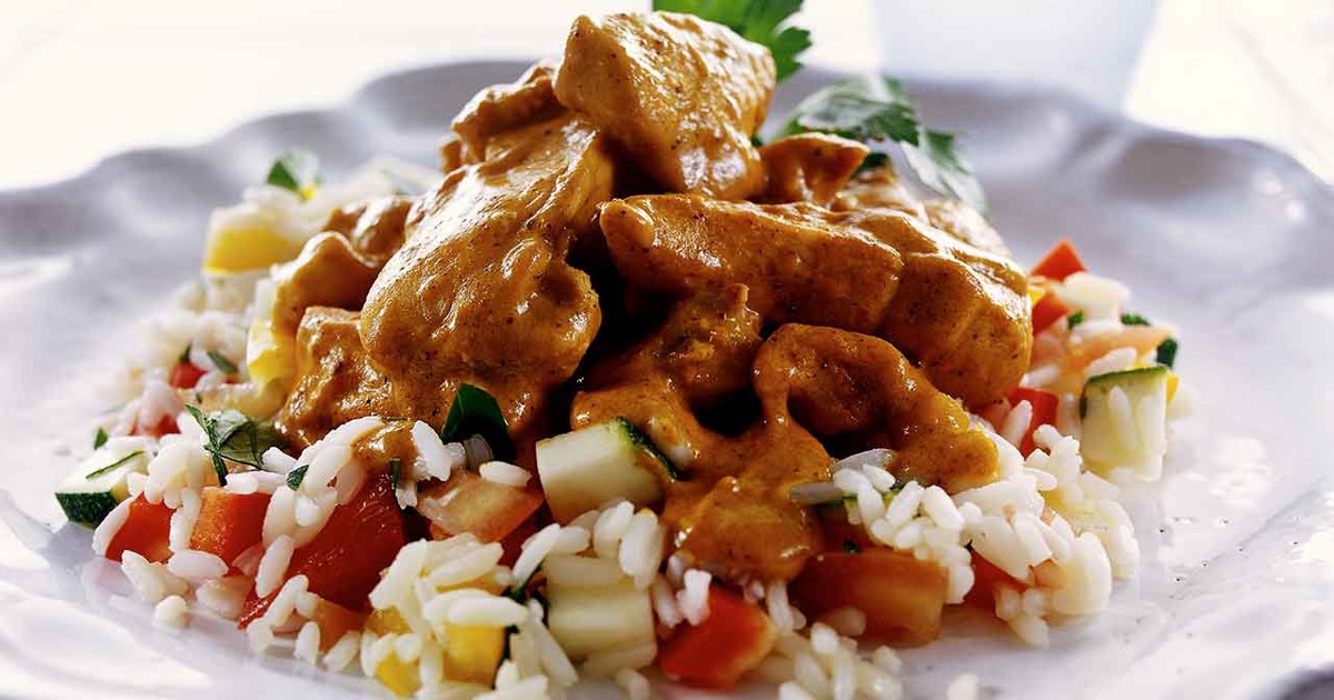 Kycklingcurry med ris - Recept | Arla
