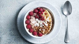 Suklaa-smoothie bowl