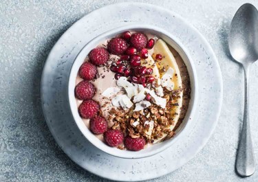 Suklaa-smoothie bowl