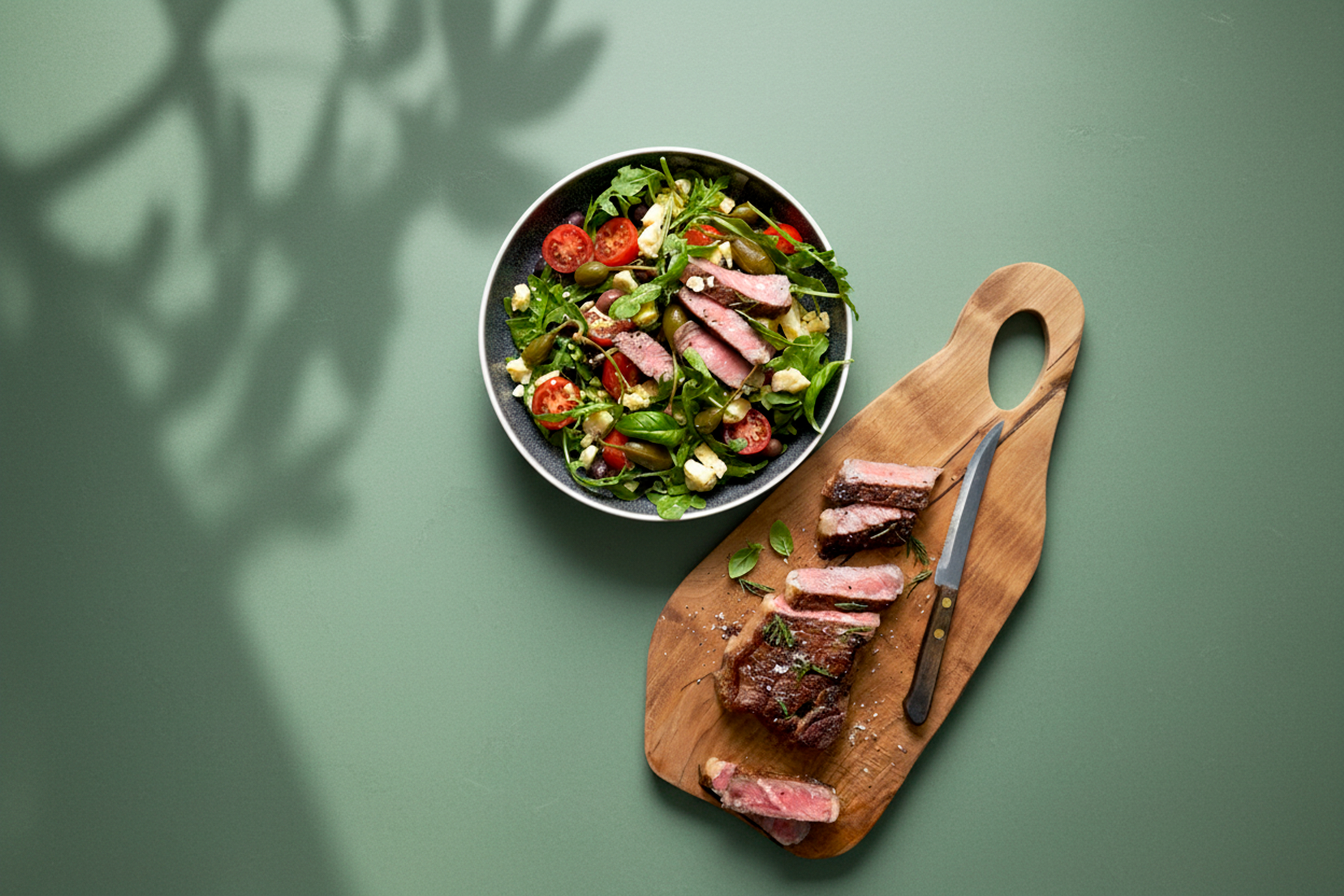 Steak salad